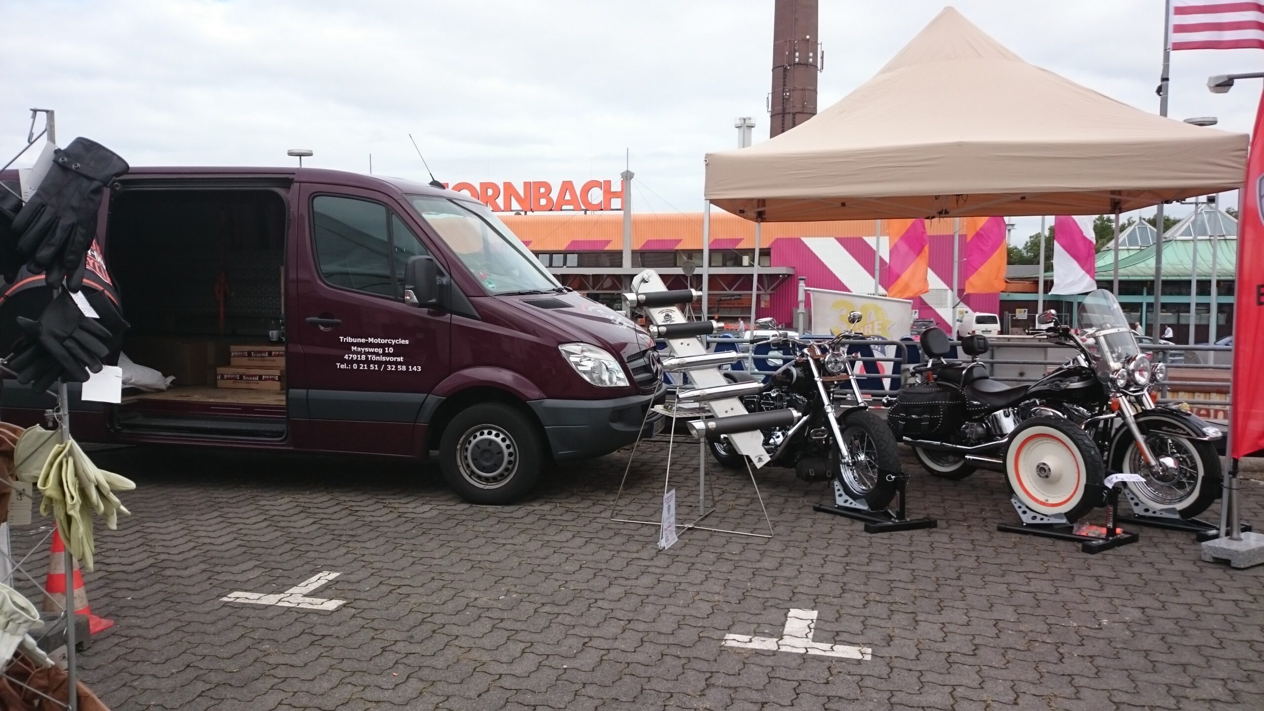 Tribune H-D Moers 2017 2